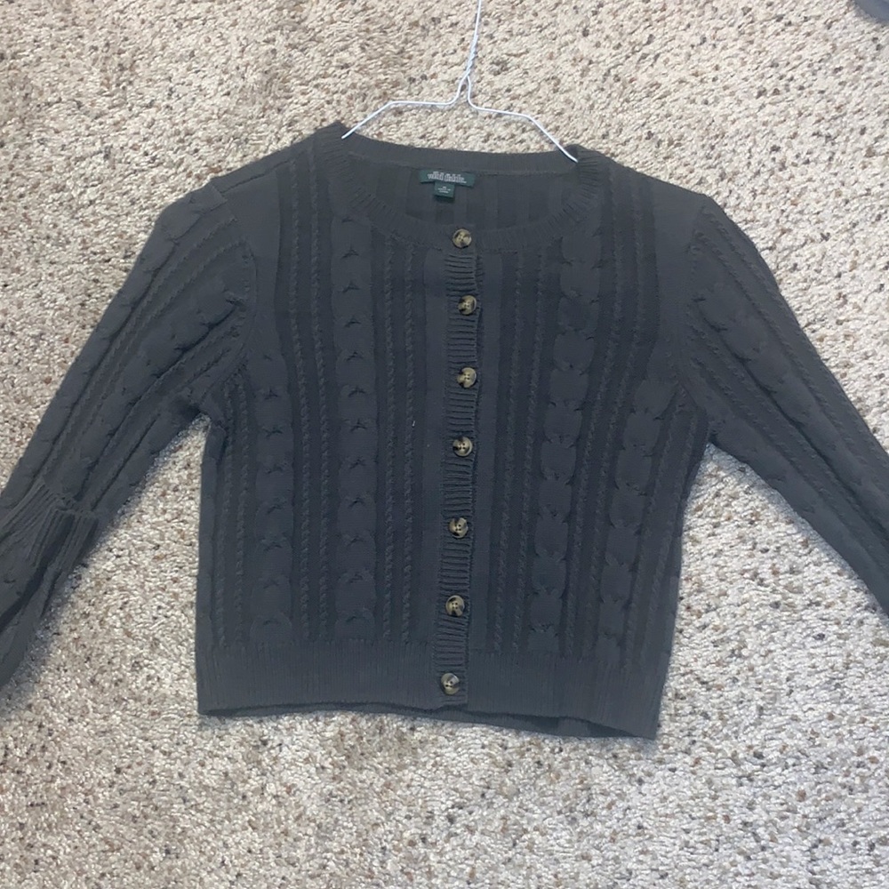 wild fable button up sweater